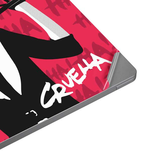 Disney Cruella (2021) Evil Laugh Universal Laptop 11in (8.8 x 6.2in) Skin